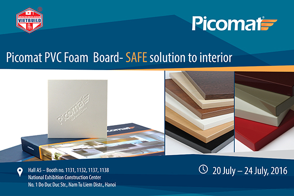 What to expect from Picomat exhibition stands at Vietbuild Hanoi 2016 Phase 2?