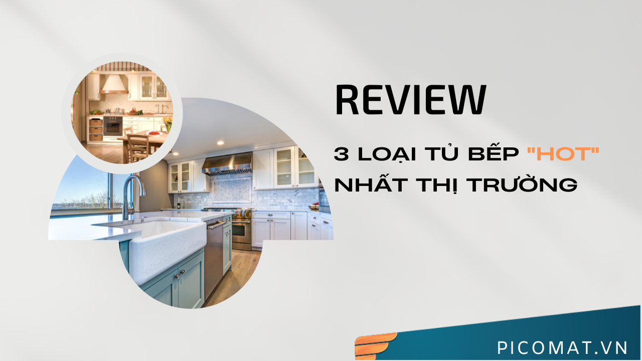 Nên làm tủ bếp bằng chất liệu gì ?!