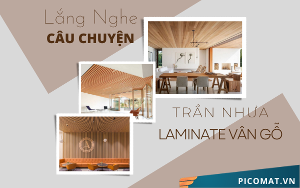 LẮNG NGHE CÂU CHUYỆN VỀ TRẦN NHỰA LAMINATE VÂN GỖ 