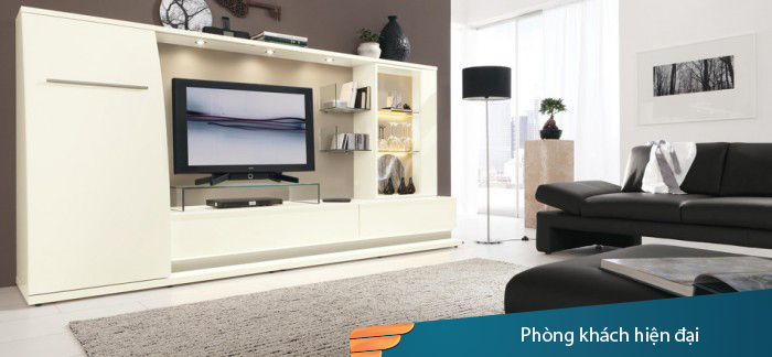 25 mẫu phòng khách hiện đại cùng với vật liệu Ván Nhựa PVC