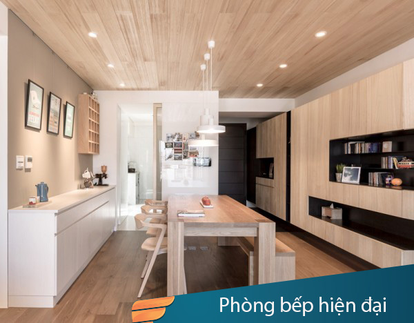 Căn hộ hiện đại với vật liệu Ván Nhựa PVC