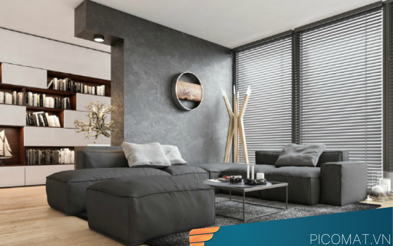 Biến hóa nội thất trở nên sang trọng nhờ sử dụng vách ngăn nhựa