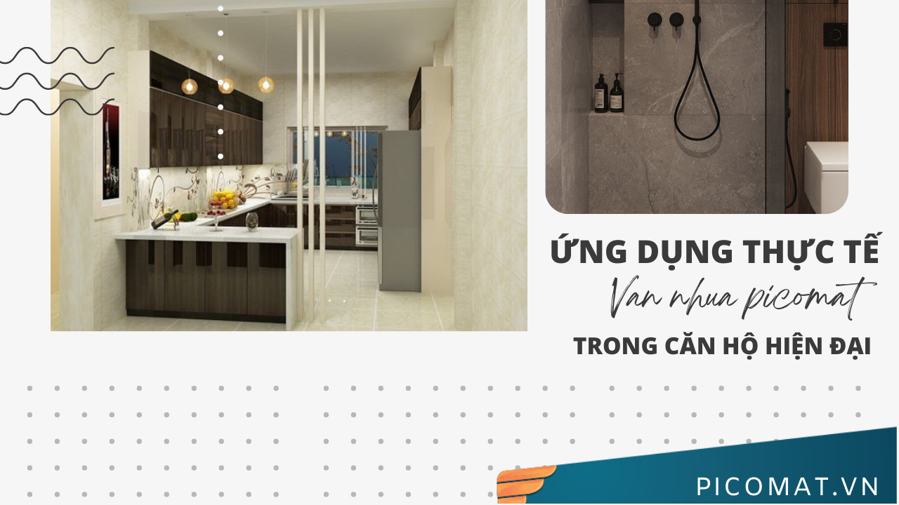 Ứng dụng thực tế ván nhựa Picomat trong các căn hộ hiện đại